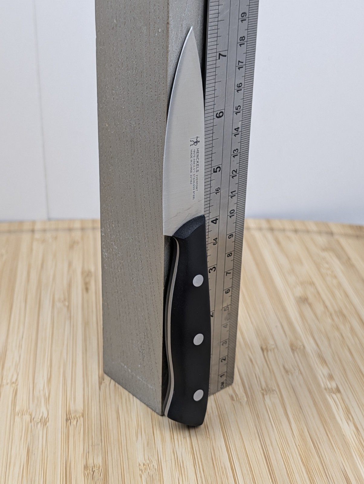 Henckels EVERPOINT 3.5in PARING Knife, Straight-Edge, Stainless Steel, 19570-090