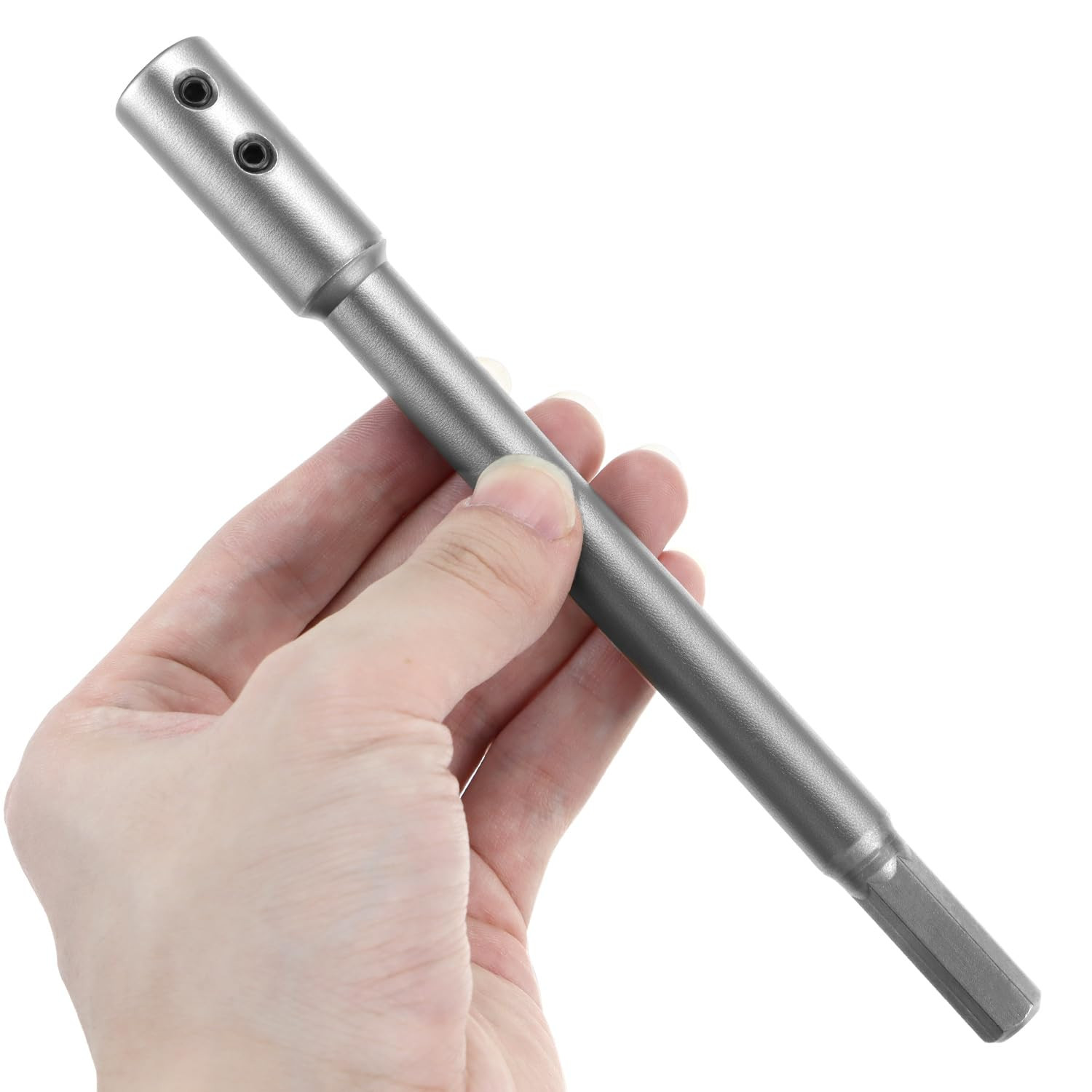 7” Extra Long Forstner Bit Extension 5-3/4” Reach for 3/8” Round or Hex Shaft