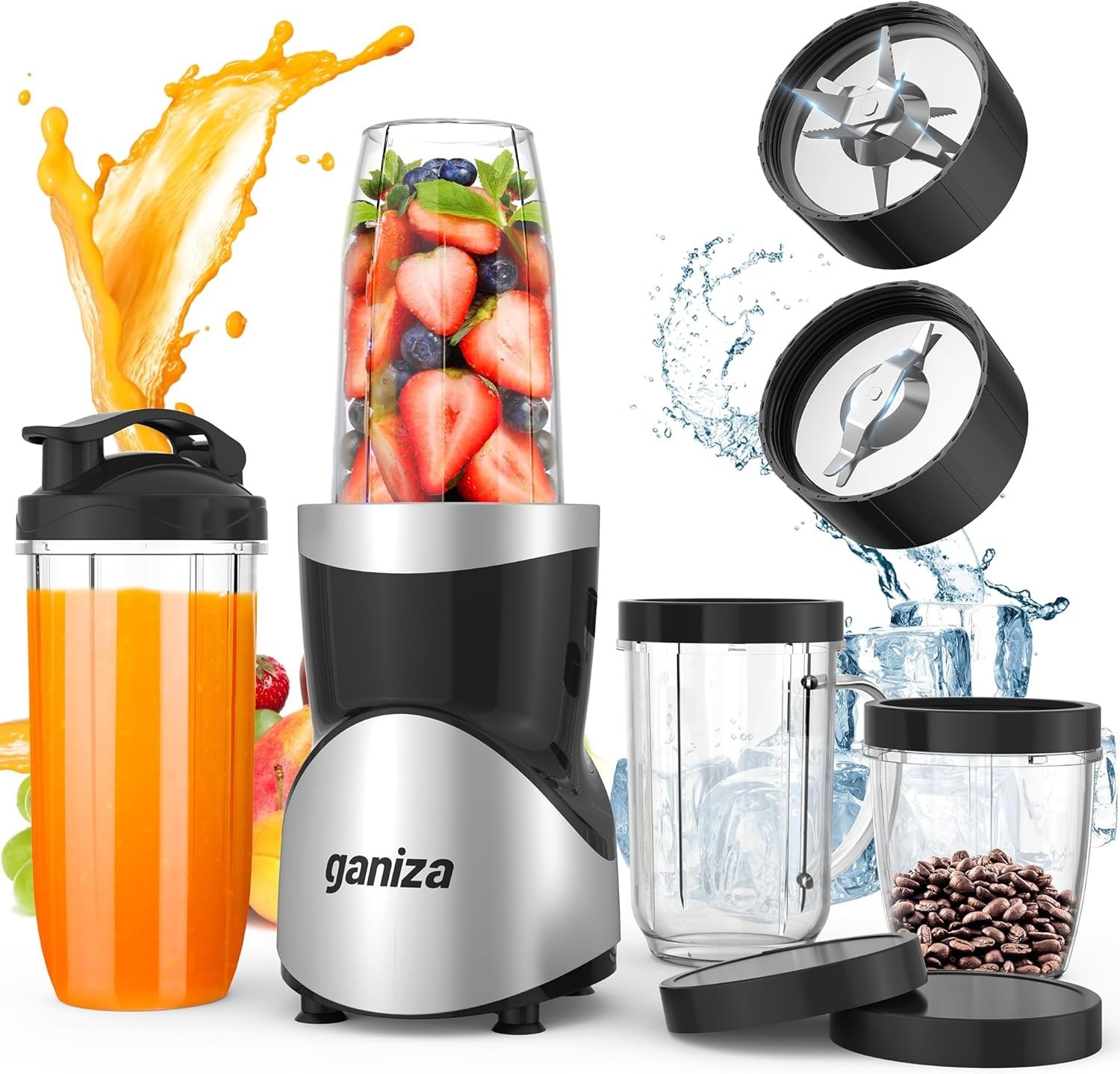 Easy Cleaning Smoothie Blender with Dishwasher Safe Parts