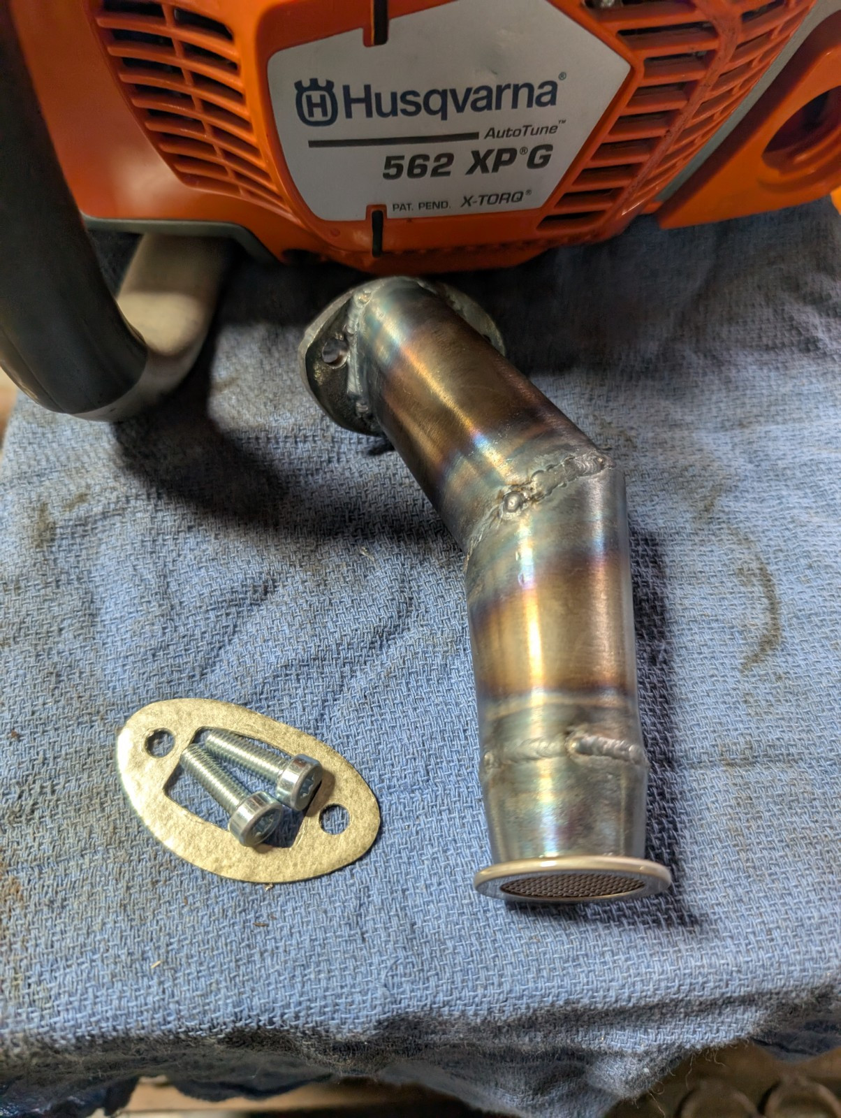 Muffler for Husqvarna Chainsaw 555xp 560xp 562xp Ported Dual Port Pipe Exhaust