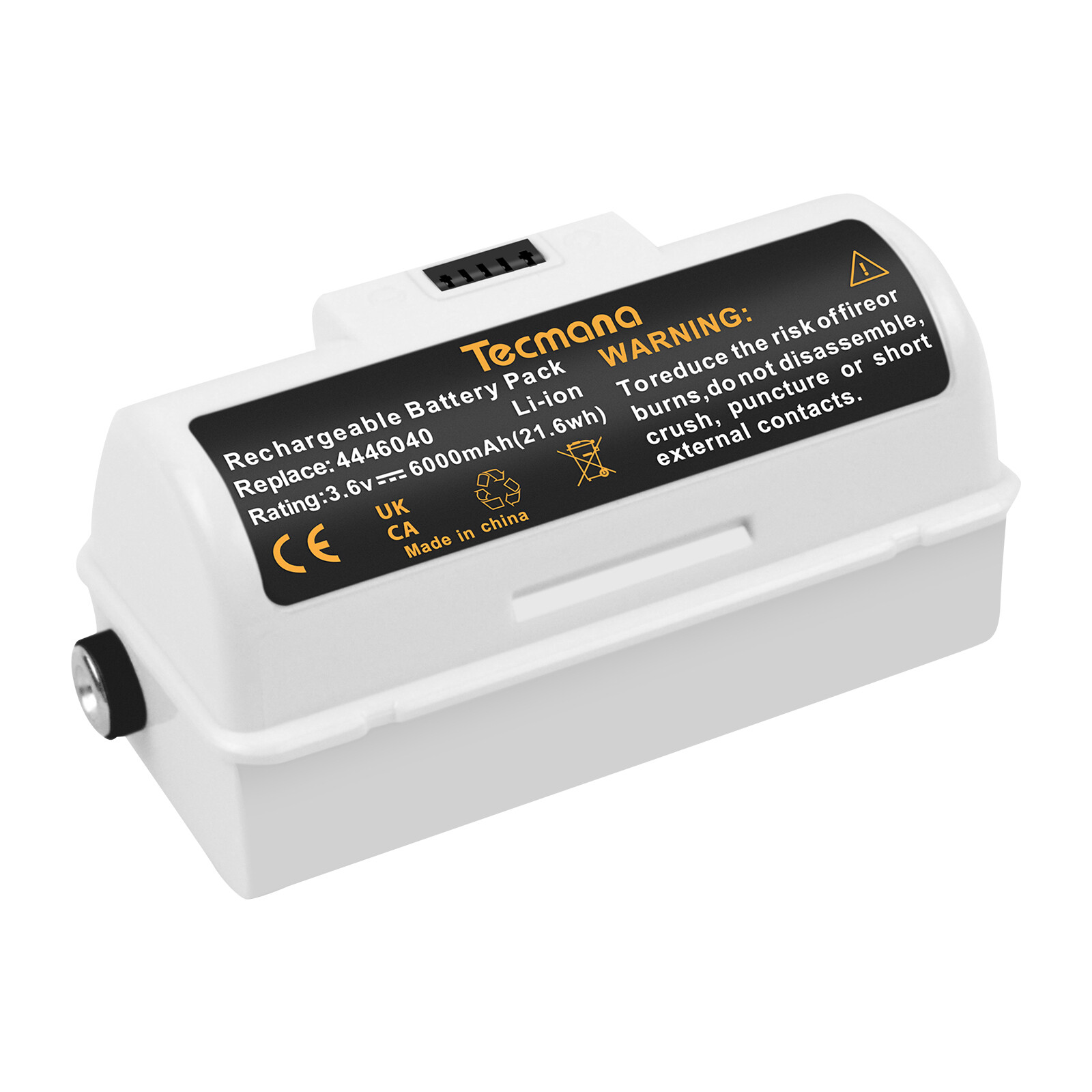 6000mAh 3.6V Li-Ion 4446040 Battery for iRobot Braava Jet 240 241 244 245