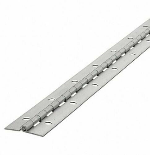 Continuous Piano Hinge Steel 1-1/2″ x 72 x .060 Full Surface Nonremovable Pin