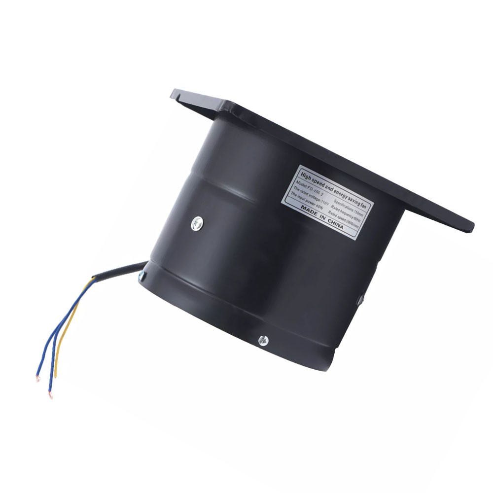 6″ Exhaust Fan Ventilation Extractor Fan 110V 6Inch Wall-Mounted Square Blower