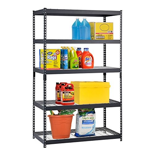 Edsal MROP4824W5B 5-Tier Steel Freestanding Shelving Unit