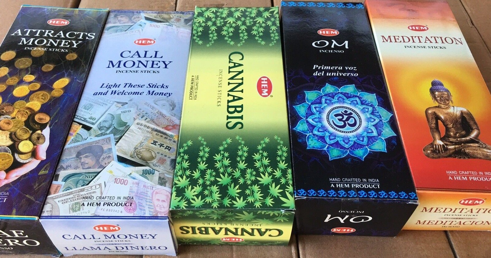 Hem Bulk Incense Sticks Box Choose Your Favorite Scent Free Shipping