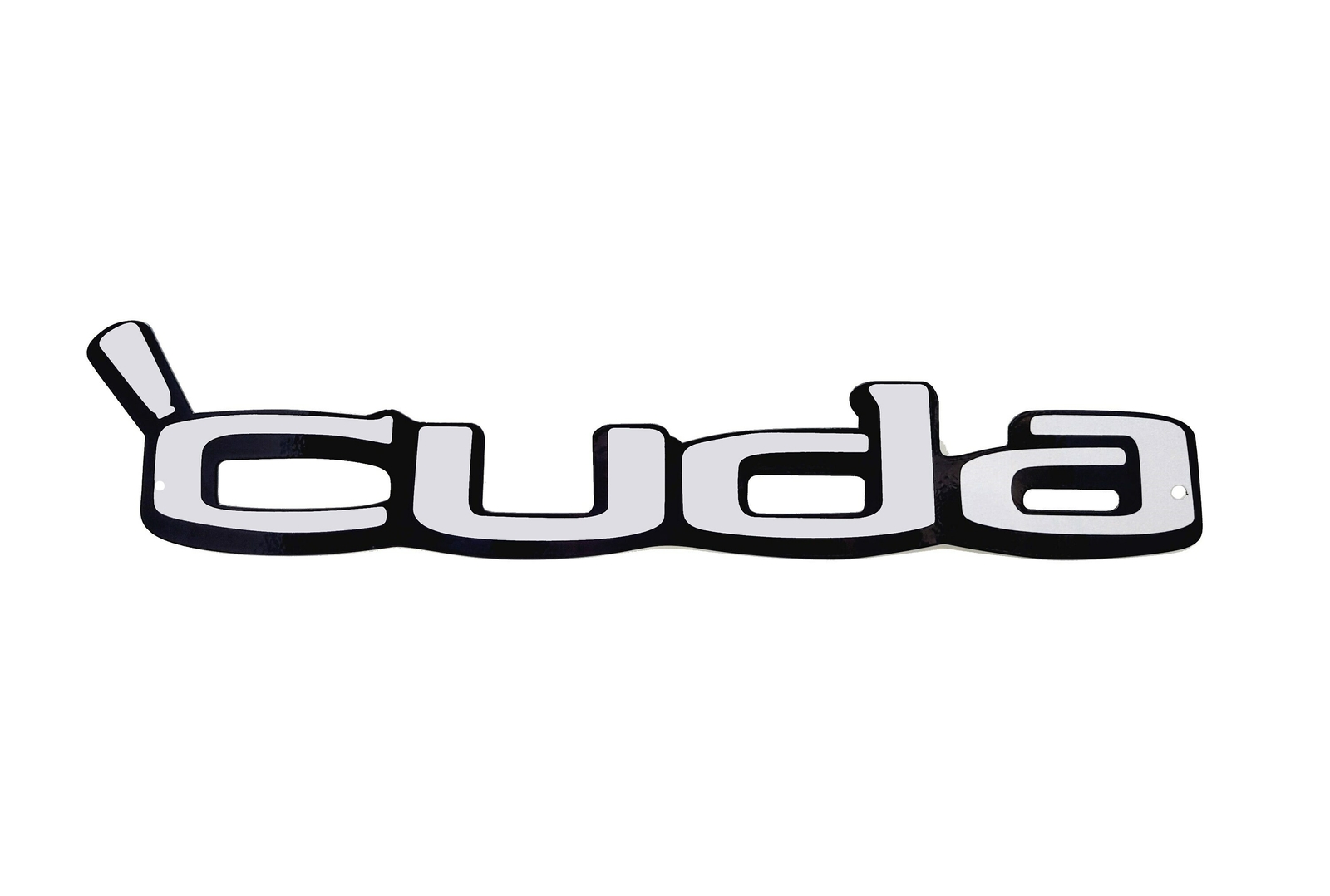 1970-1974 Plymouth “CUDA” Script Steel Sign