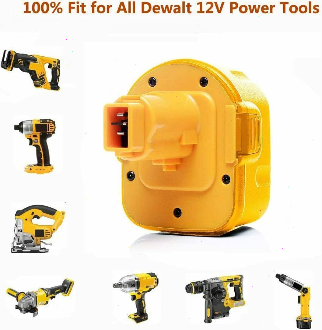 2Packs For DEWALT 12V 3.6Ah Battery XRP DC9071 DW9071 DW9072 DW953 DW965 DW972
