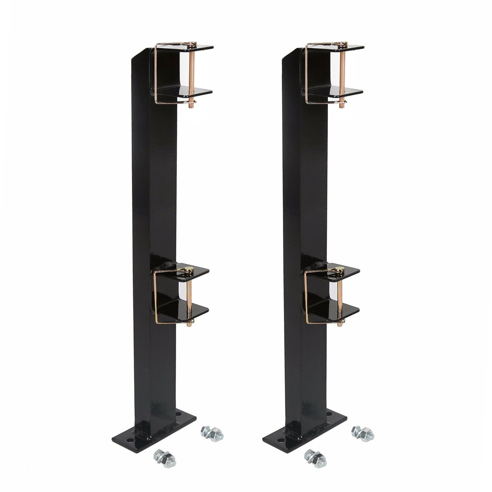 2 Place Weeder Trimmer Rack Holders Carrier For Open Landscape Truck Trailer