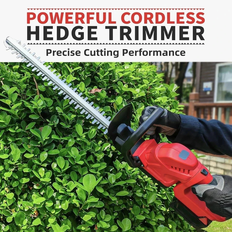 Milwaukee M18 Cordless 20″ Hedge Trimmer – Lightweight & Rotatable Handle
