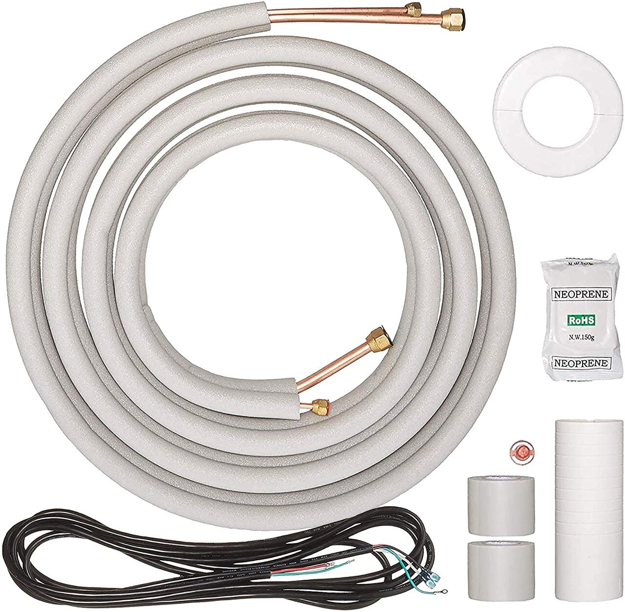 12000 BTU Ductless AC Mini Split Air Conditioner and Heat Pump 20 SEER 110 VOLT