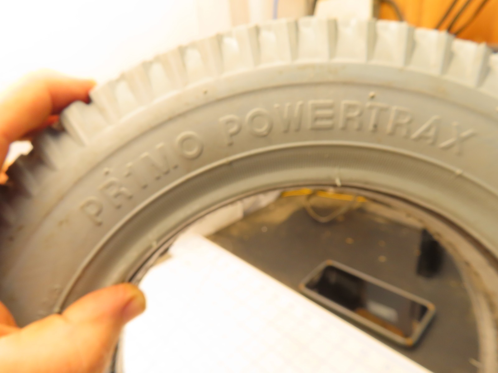 Primo Powertrax 3.00-8 Tire Scooter Powerchair New Possibly Installed/Removed