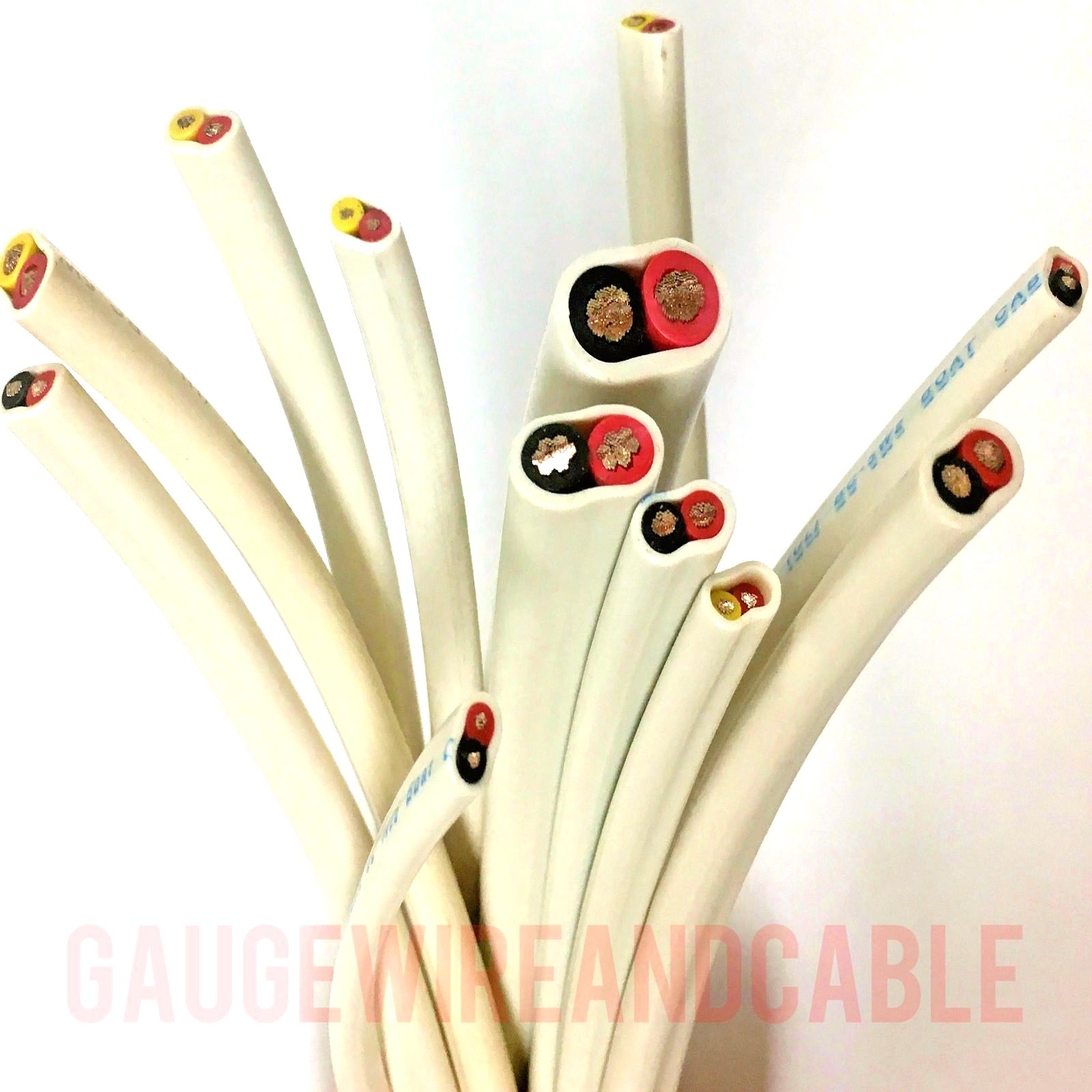 Marine Grade Wire Duplex Boat Cable Tinned Copper USA Made – AWG Gauge All Sizes