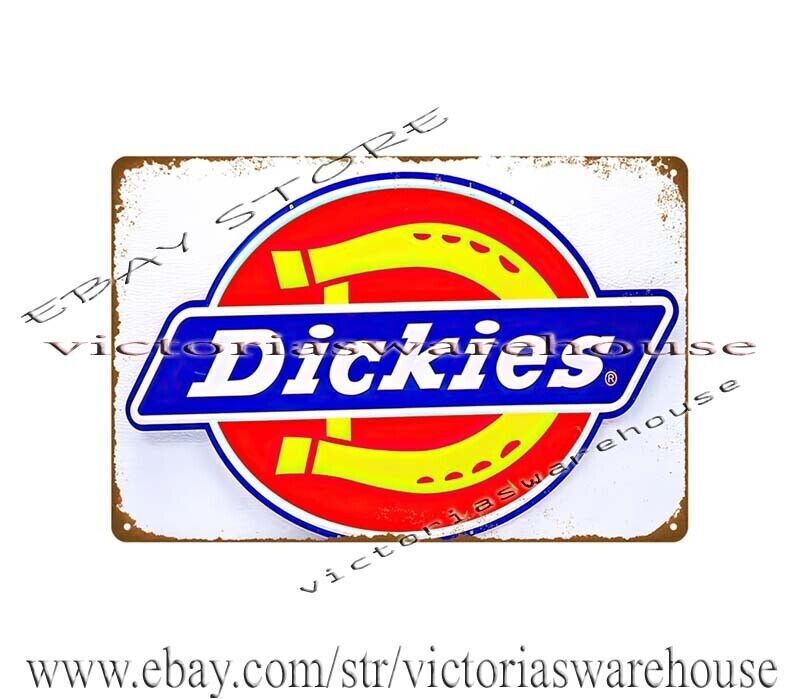 room accessories ideas clothing workwear apparel metal tin sign