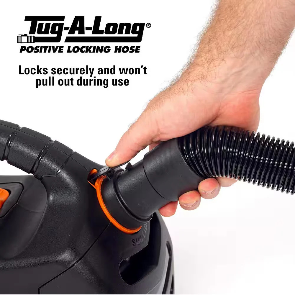 RIDGID Wet/Dry Shop Vacuums Expandable Vacuum Hose – 1-7/8 in. x 2 ft. to 7 ft.