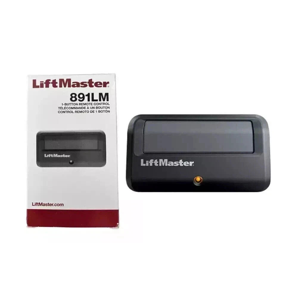 891LM LiftMaster 1 Button Remote Control Garage Opener Security+2.0 pack of 3