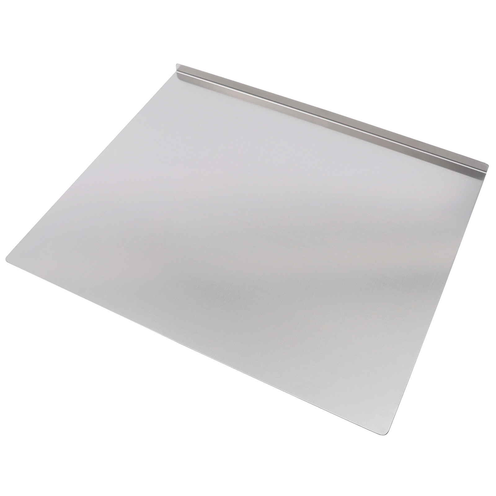 Stainless Steel Cutting Chopping Boards Large Pastry Board Counter with Lip Top