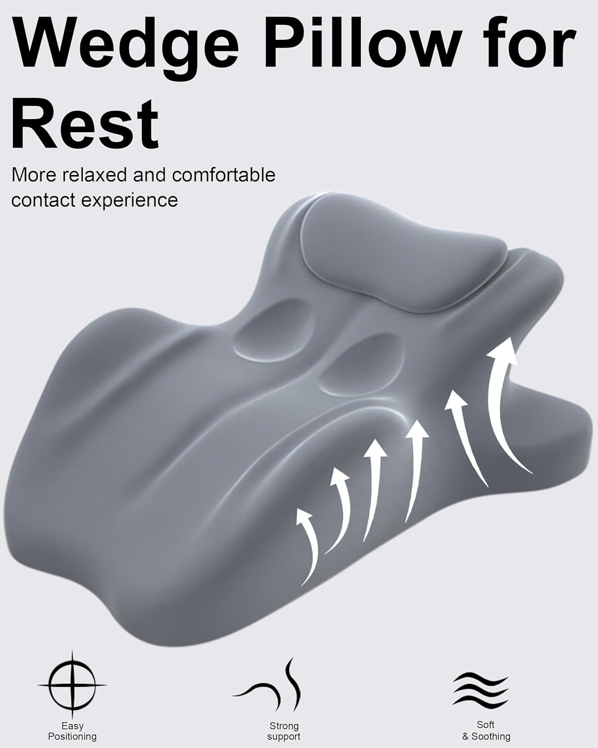 Chiro Monk Couple Pillow – Easily Try More, 27 Lift Pillow, Sweet Spot Pillow fo