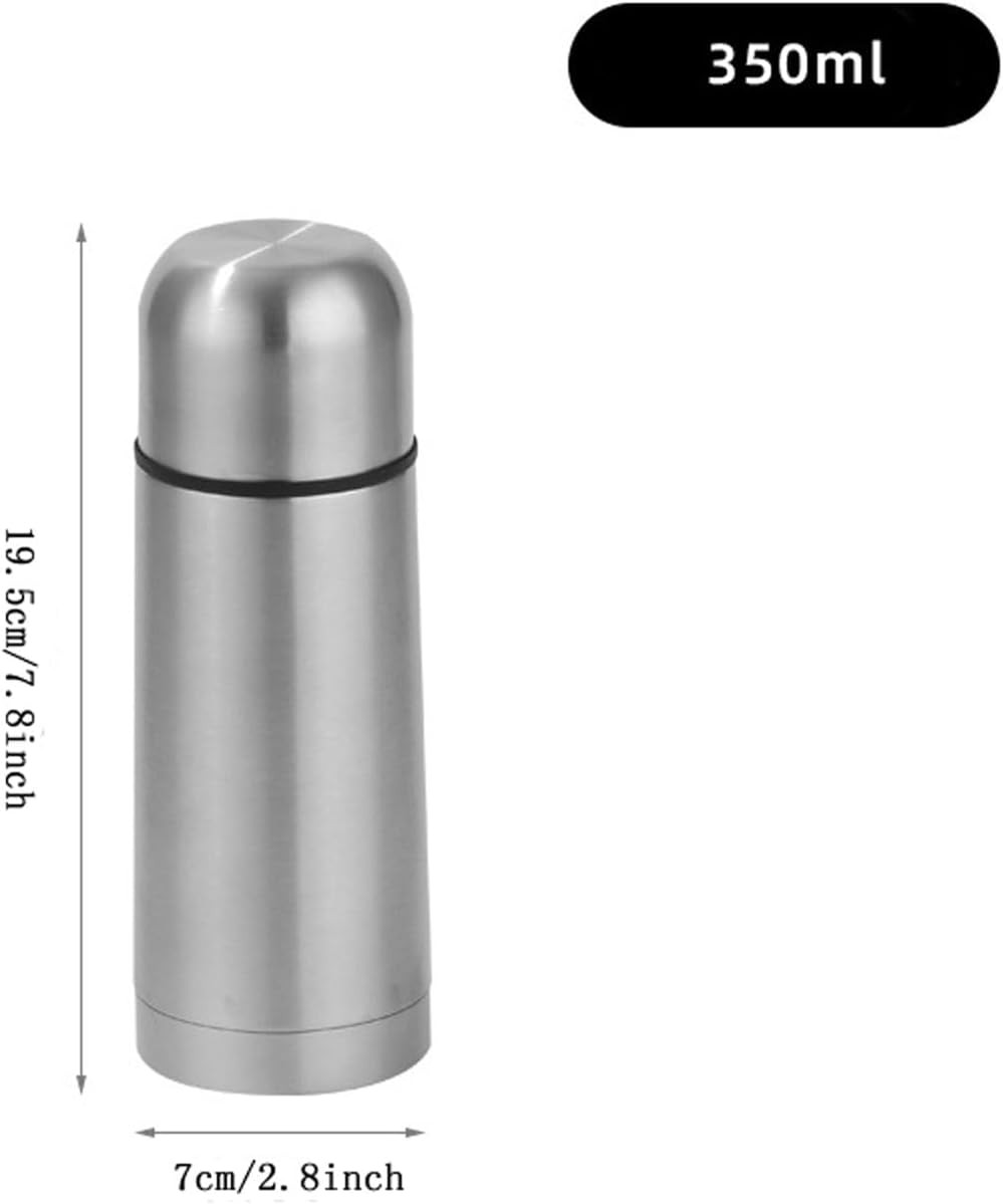 Stainless Steel Vacuum Flask Insulated Coffee Thermos Water Bottle Travel Cup