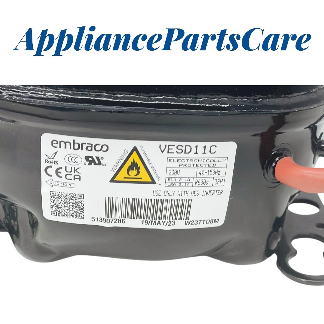 GE Refrigerator Compressor VESD11C