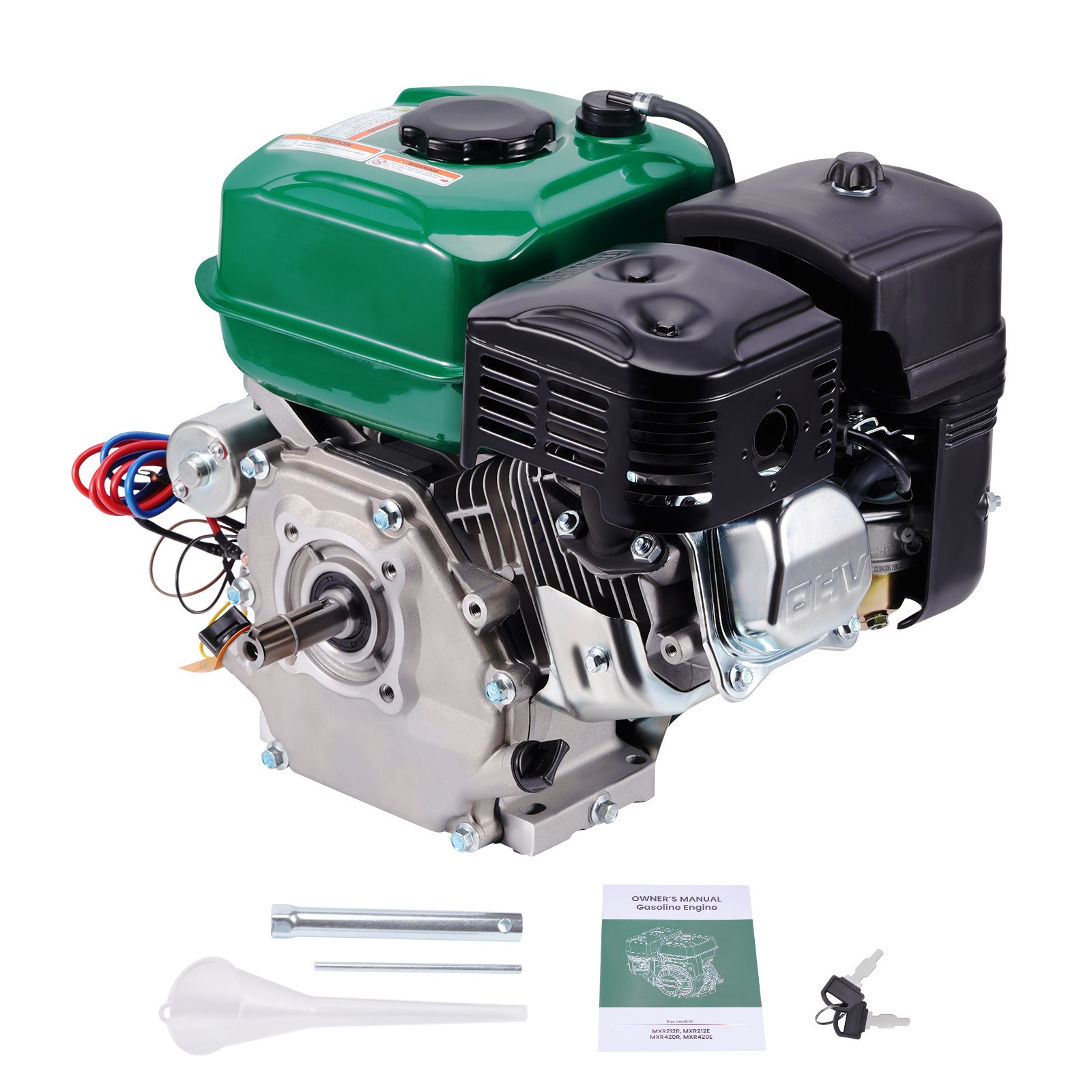 7HP 212cc Electric Start Horizontal Engine Motor Gas OHV 4-Stroke Go-Kart