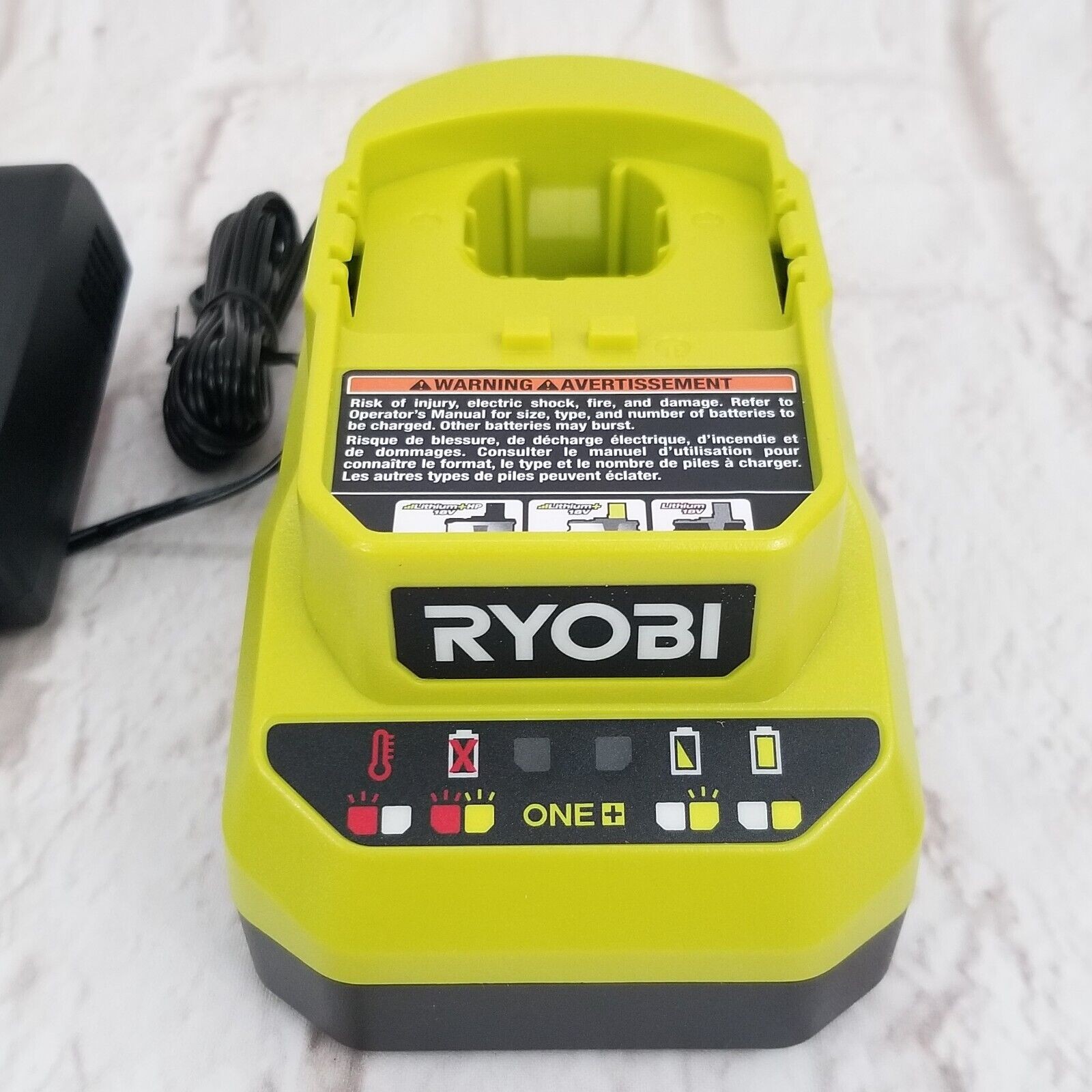 Ryobi PCG002 18V ONE+ Li-Ion Battery Charger never used