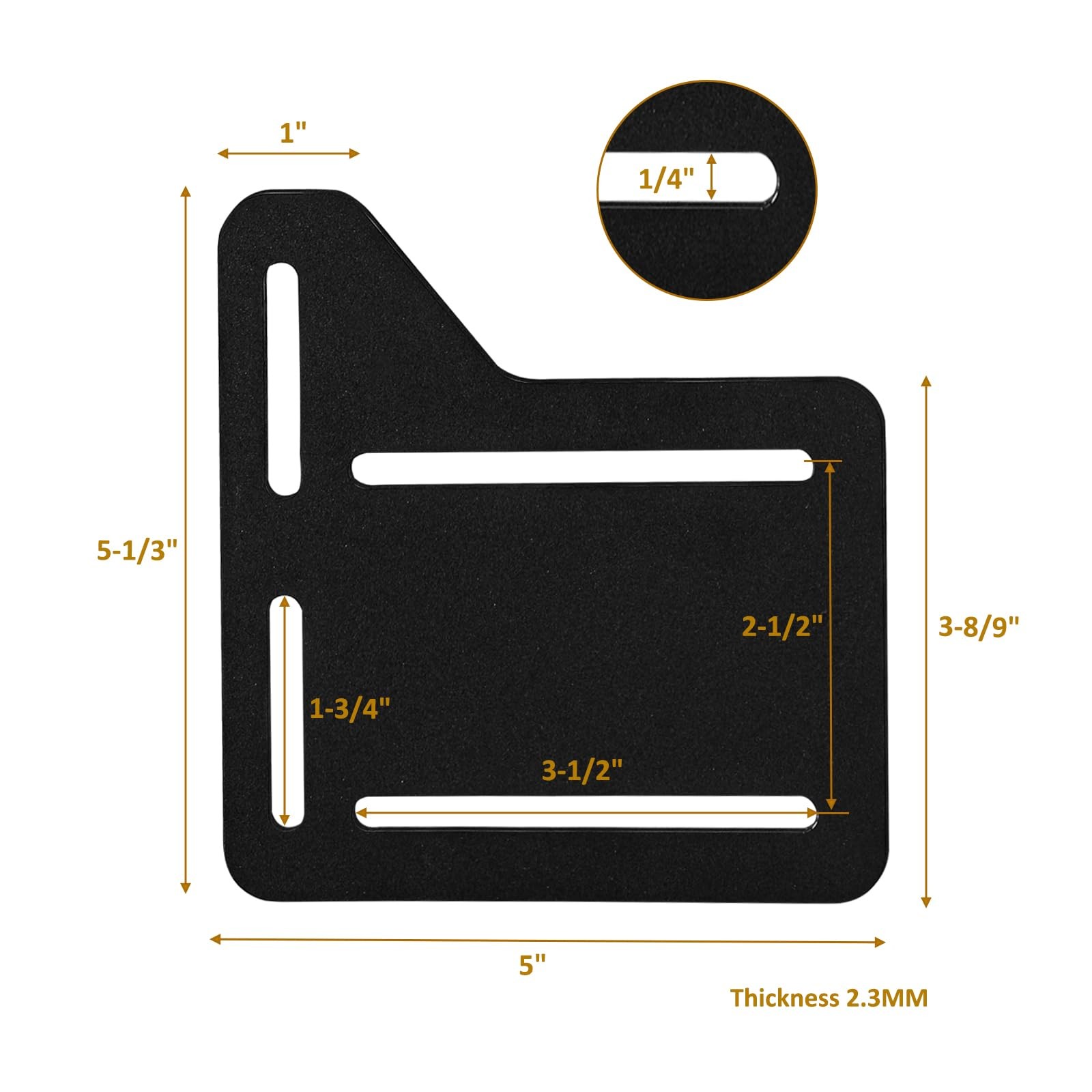 2PCS King Bed Headboard Attachment Bracket Modification Plate,Bed Frame Adapter