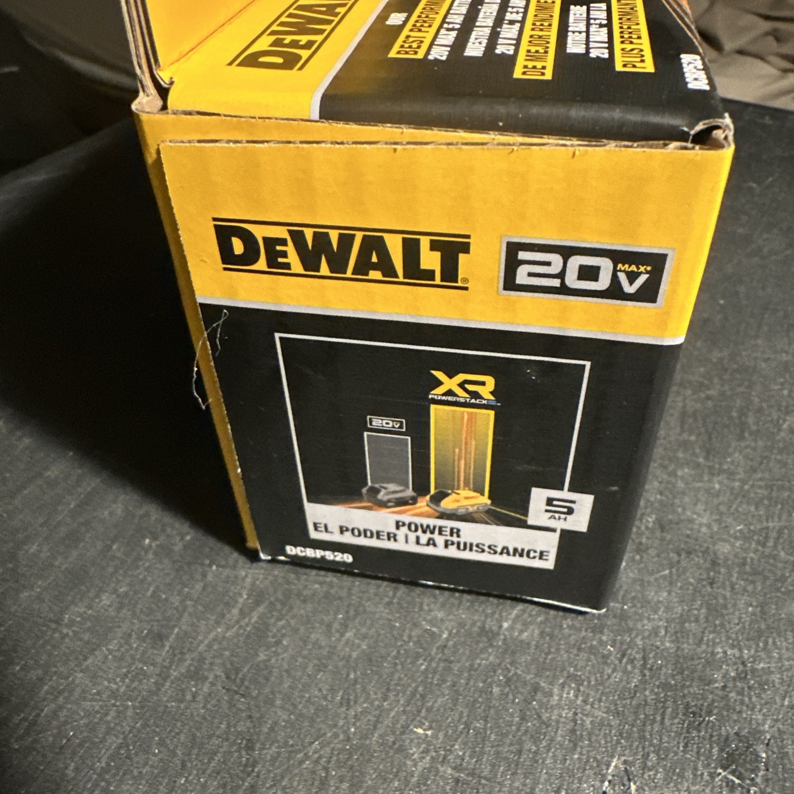 NEW ORIGINAL DeWalt DCBP520 POWERSTACK 20V MAX 5Ah Battery 2026 (526)