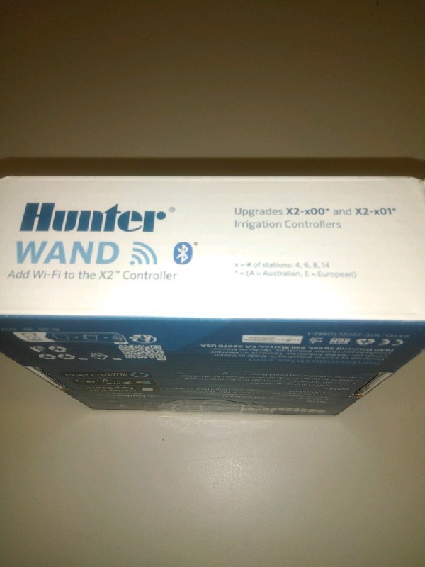 Hunter Wand Smart WiFi Module Gray Remote Scheduling for X2 Sprinkler Controller