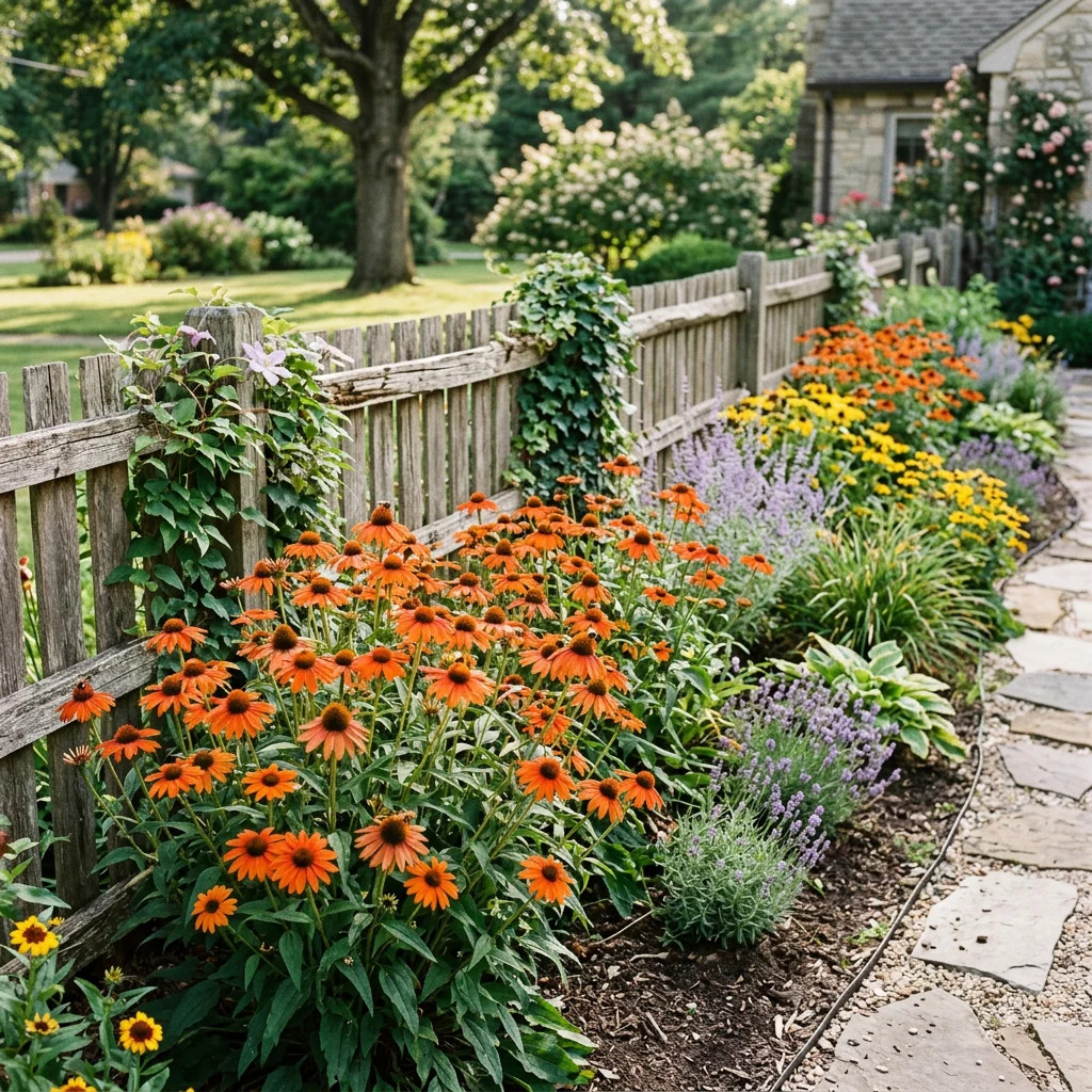100 Orange Coneflower Seeds for Planting – Vibrant Heirloom Perennial Garden