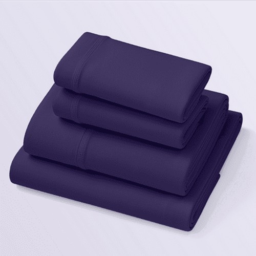 Purple Softstretch Sheets King/California King